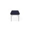 Lesro Lenox Steel 3 Seat Bench, Navy/Midnight Seat, Navy/Midnight Back, 67 W 21 L 18.5 H LS3001 - alternate 2